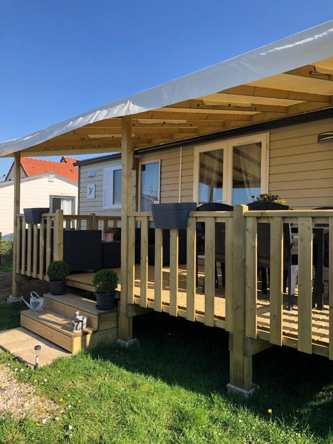 Mobil Home Neuf 6/8 Pers Biville-sur-Mer Luaran gambar